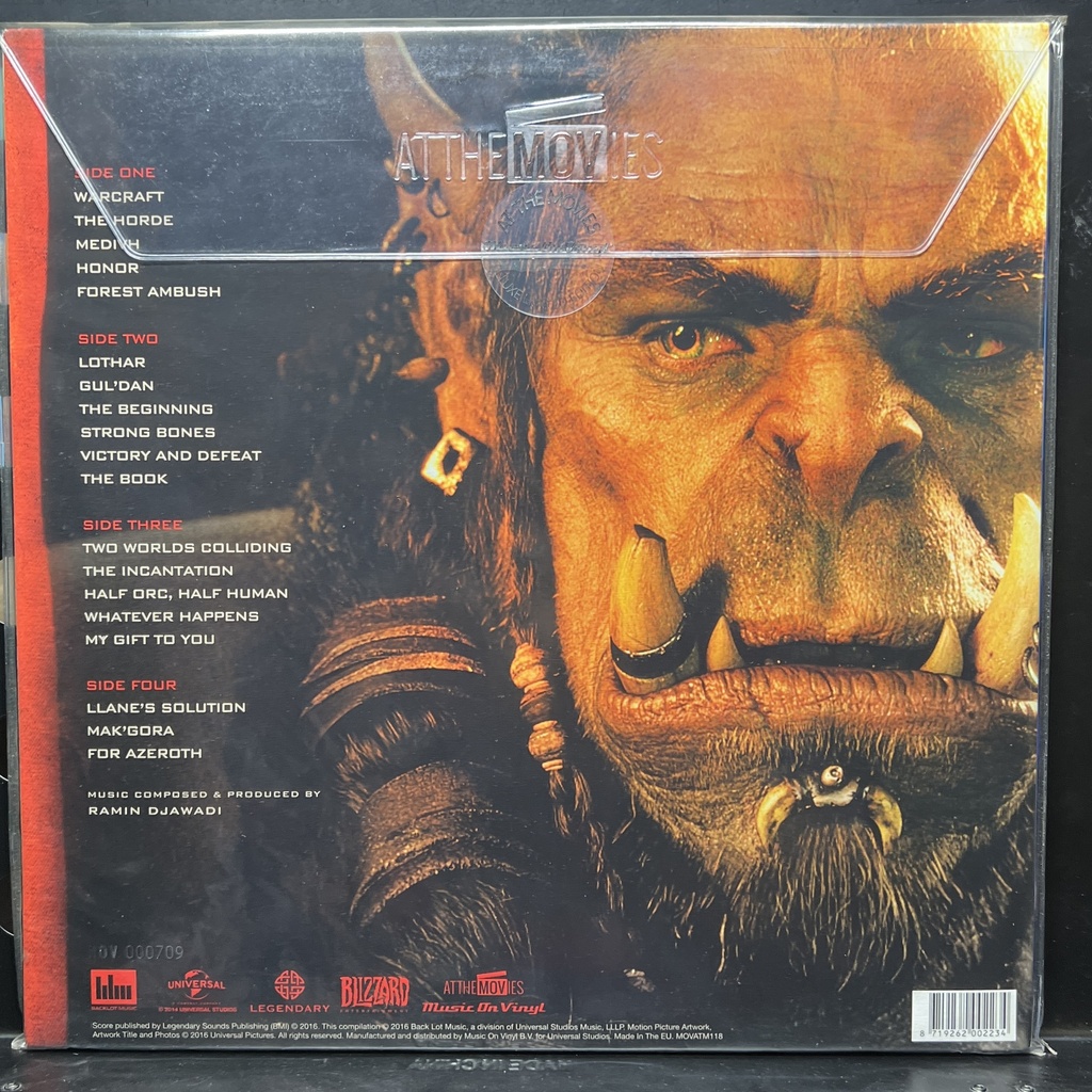 Warcraft (Music by Ramin Djawdi) Original Motion Picture Soundtrack